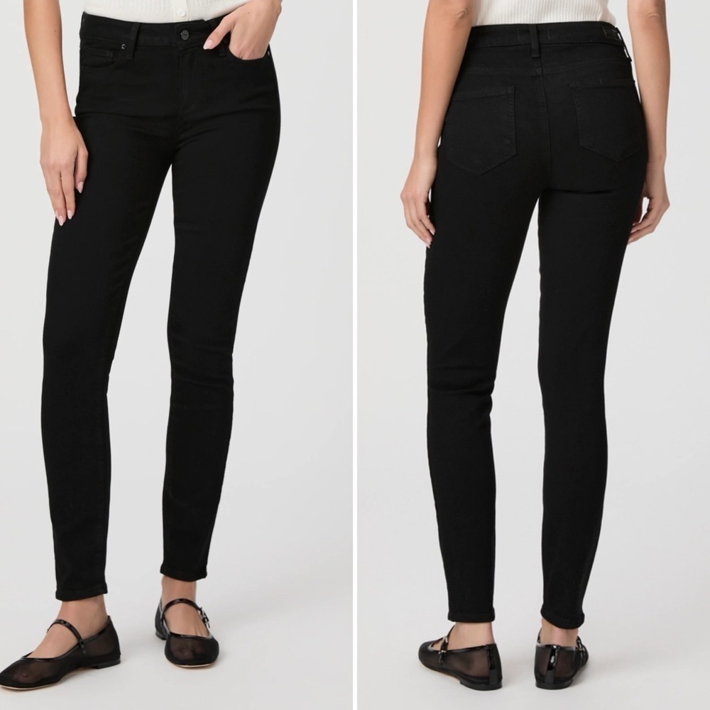 PAIGE Verdugo Ankle Jeans in Kohl Black